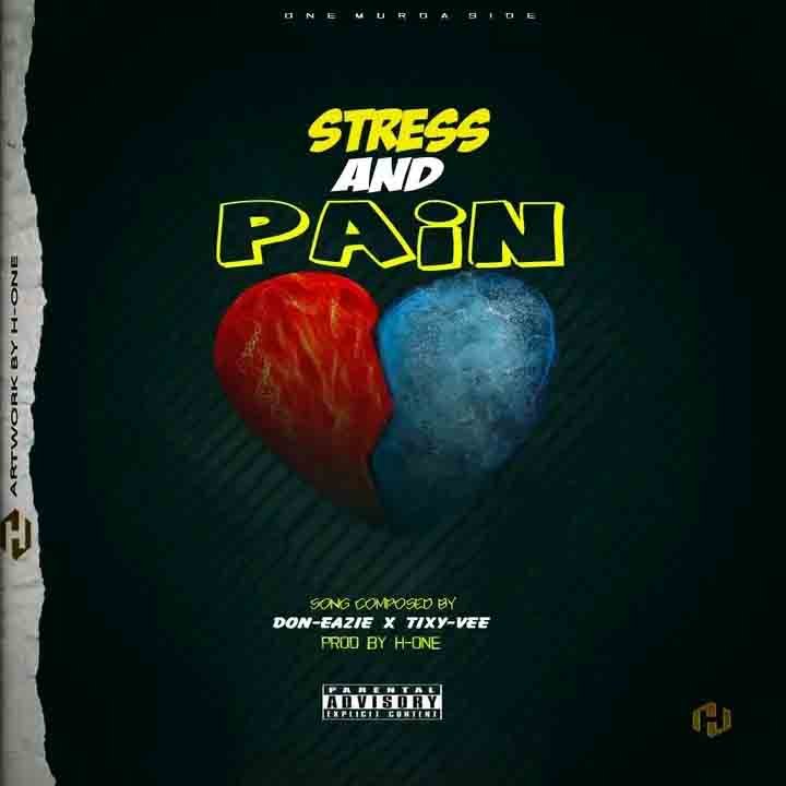stress and pain song art cover