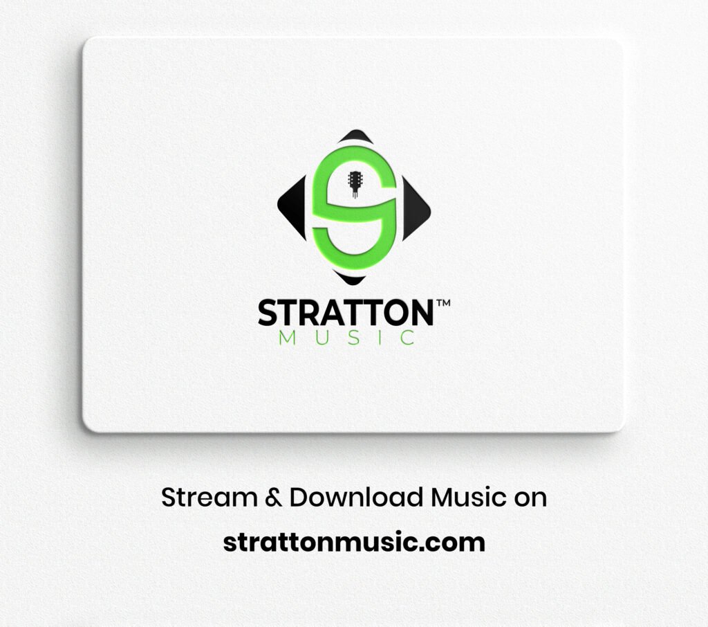 stratton music logo mockup